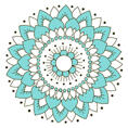 Kakeldekor, Lotus Turkos (6st)
