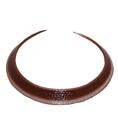 Halsband 80-tal, brun