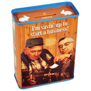 Hauskaa - Peltipankki, Start a business