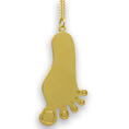 Halsband Vintage, Guld-fot