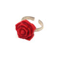 Ring, Ros röd