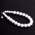 Halsband, Audrey vit kort